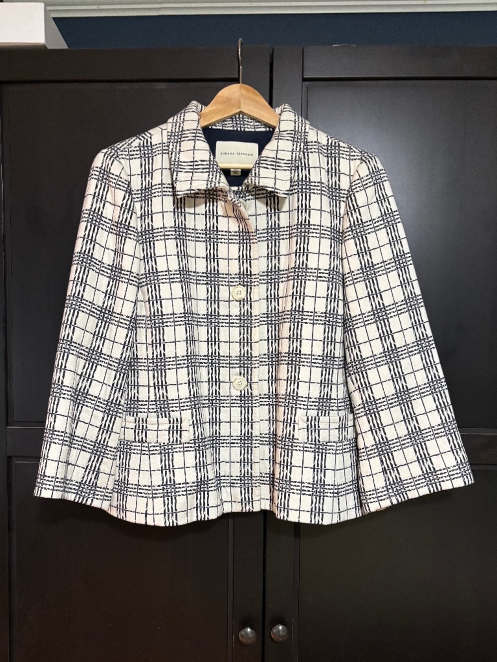 Vintage Banana Republic women's structured jacket, Size Xl